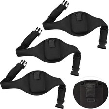 3 Packs Mic Belt for Fitness Instructor Microphone Belt Holder Waistband Bag ...