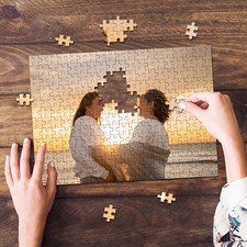 35/300/500/1025pcs Personalized Custom Photo Puzzle Friend Upload Photo For Cust