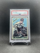 1966 Topps Jim Palmer #126 HOF RC AUTO!! PSA 4 AUTO 10 W/ MANY INSCRIPTIONS