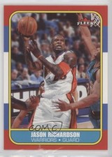 2006-07 Fleer 1986-87 Fleer Design Jason Richardson #54 0dk