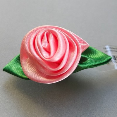 CROCS Pink Rosette Jibbitz Shoe Charm NWT Rose Flower