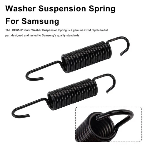 2x DC61-01257N Washer Suspension Spring For Samsung Replaces 592-49396 592-49474
