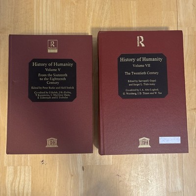 History of Humanity: Volume V And VII Ex Library 16th Century To Present