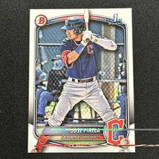 2025 Bowman Baseball Jose Pirela 1st Bowman Prospect #BP-111 Guardians