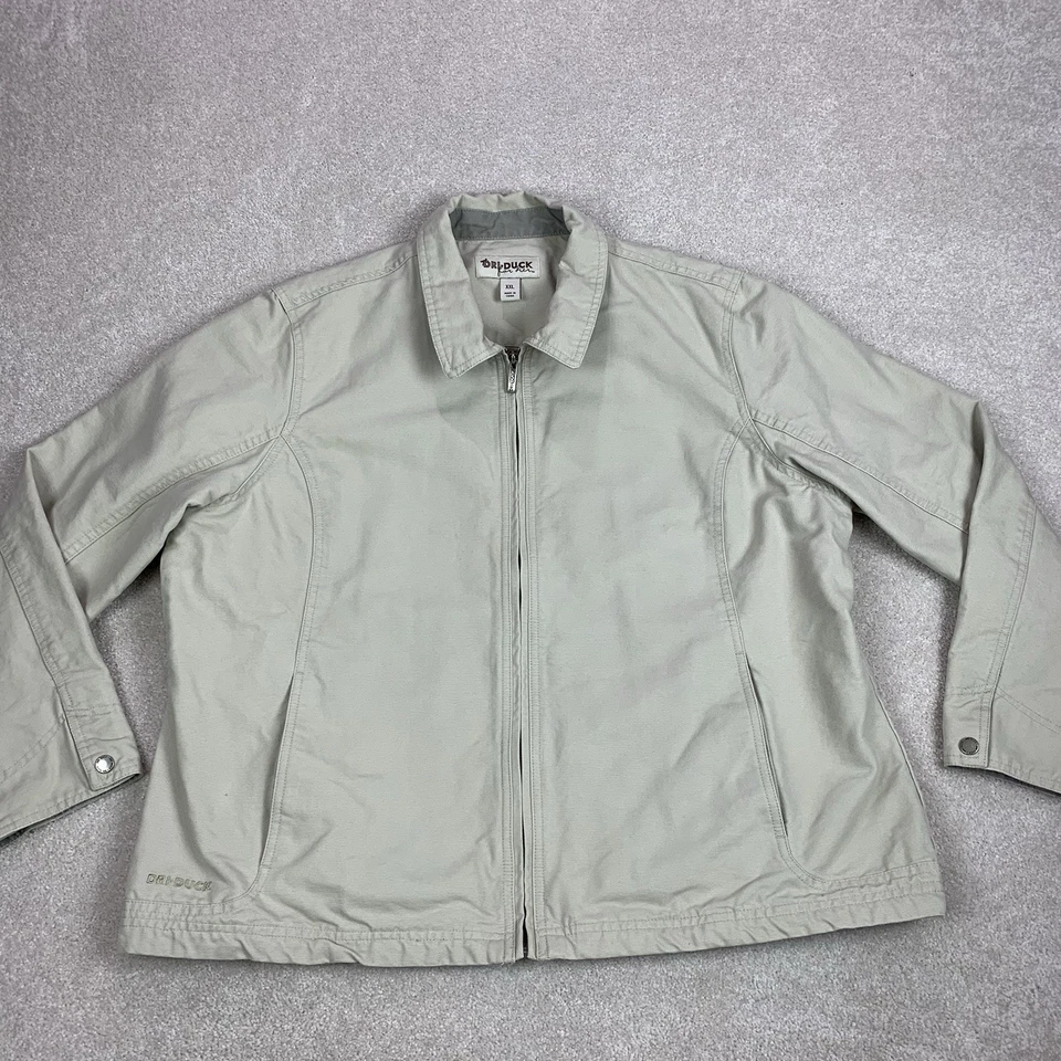 Chaqueta para mujer Dri Duck For Her XXL de lona suave beige ropa de trabajo Foto 2 de 4