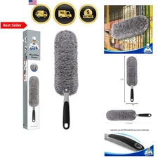 Microfiber Duster Washable Household Dust Remover for Furniture Blinds Fans