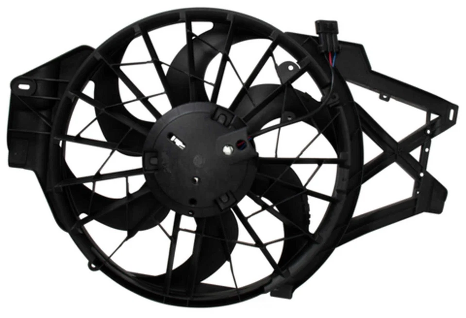 Conjunto de ventilador auxiliar para 1997-1998 Ford Mustang 3.8L V6 75386 - Imagem 2 de 3