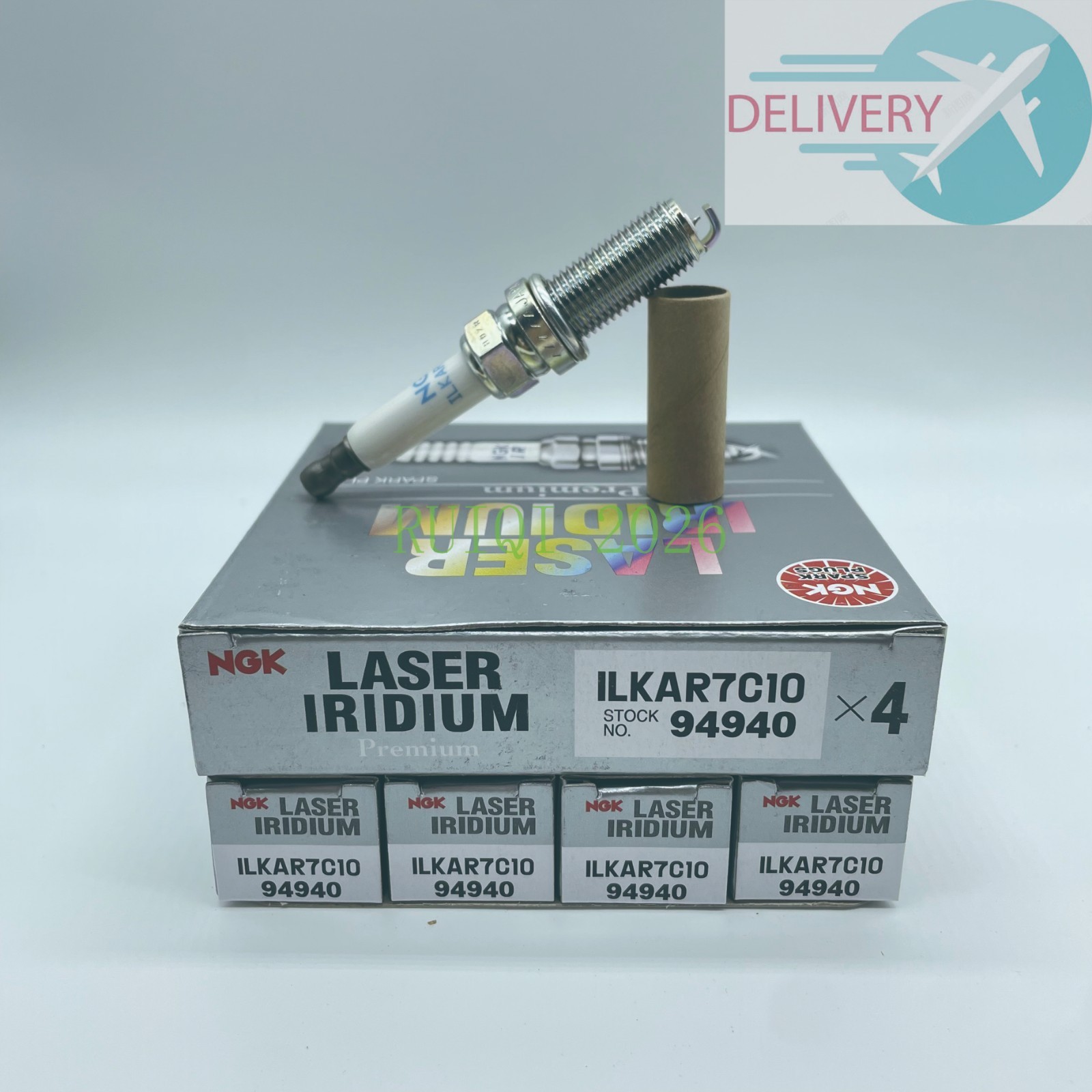 8X Spark Plug-Laser Iridium NGK 94940 ILKAR7C10 For Jaguar XK XKR 5.0L V8