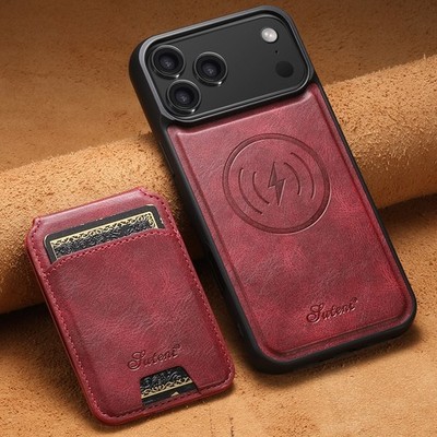 For iPhone 17 ProMax 17 Air 16 Pro Max 13 12 14 15 Phone Case Leather Card Holde