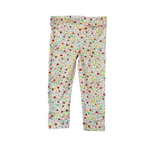 Crewcuts Ditsy Floral Cropped Leggings Size 5