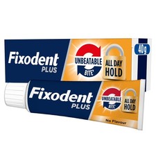 Fixodent Plus Dual Power Best HOLD Full & Partial Denture Adhesive Cream 40g