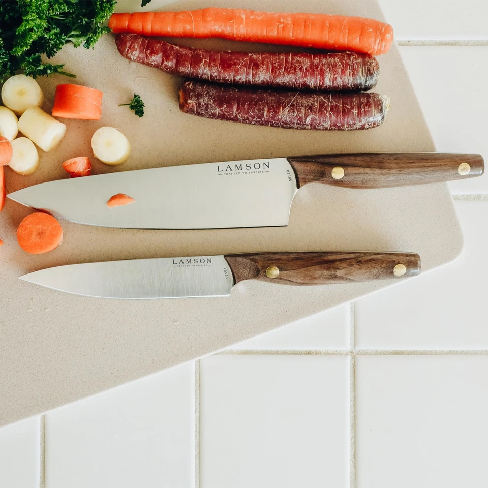 6" Vintage Utility Knife with Walnut Handle - Image 3 of 4