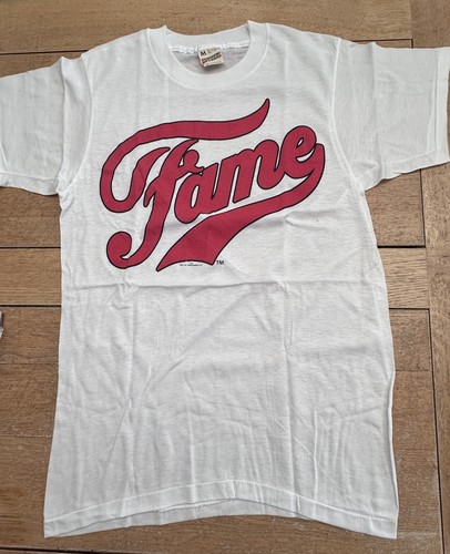 rare 1982 ORGINAL UNUSED OLD RECORD SHOP FAME T SHIRT-COTTON MEDIUM- TS33 - 第 1/6 張圖片