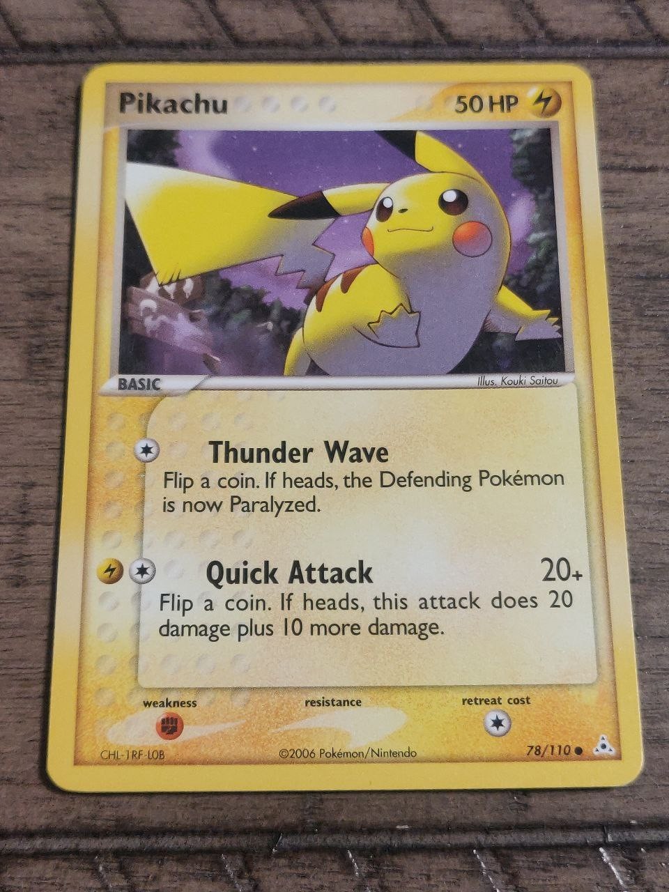 Pokemon TCG: Pikachu (78/110) - Holon Phantoms NM