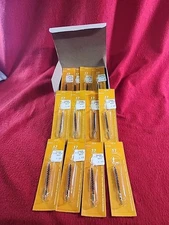 NOS Lot Of 12 Outers Lab .17 Caliber Rifle Services Gun Cleaning Bore Brush