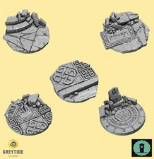 Toppers base Primal Hounds 32 mm - Greytide Studio - Space Wolves