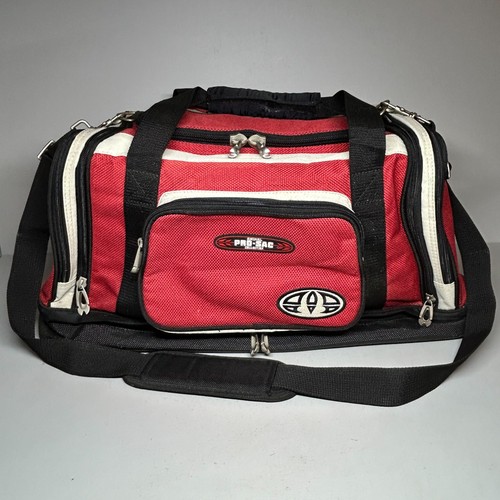 Vintage Animal Pro Sac rot Reisetasche Gepäck Tasche Schultergurt 58 cm Retro Reise