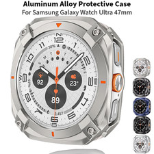 For Samsung Galaxy Watch Ultra Case Protector Full Cover 47mm Aluminium Alloy
