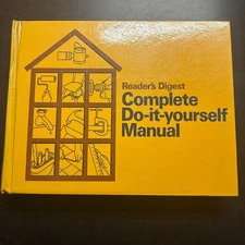 Complete Do-It-Yourself Manual Reader's Digest Association Editor 1973 Hardcover