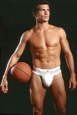 New Bike Athletic Vintage Men's Athletic Supporter with Hard Cup Jockstrap