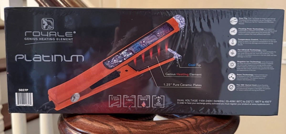 Royale Hair Straighteners & Curling Irons for sale | eBay display picture 2