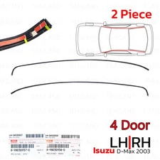 Molding Roof Striker Front Lh+Rh Door 8980309380 Fits Isuzu D-Max 4Dr '03 - '11