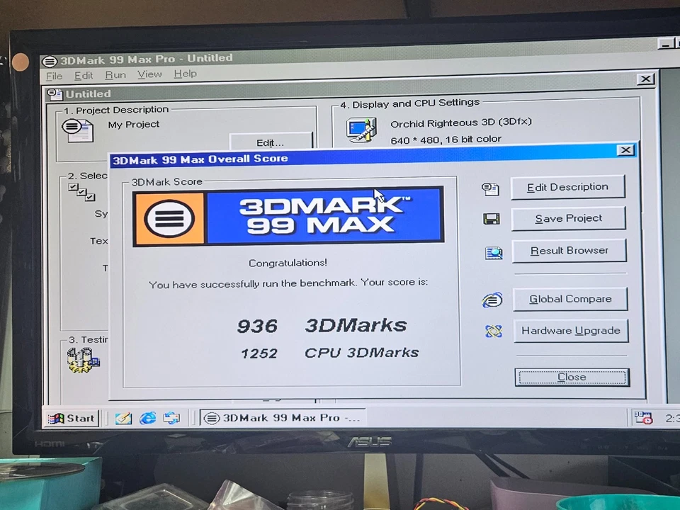 3Dfx Voodoo 1 4MB, PCI, Orchid Righteous 3D, CD With Drivers, Working 100% - image 3 of 4