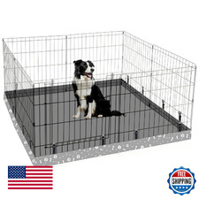 Dog Playpen Square Bottom Pad for 48" 8-Panel Metal Exercise Pet Playpen Crate