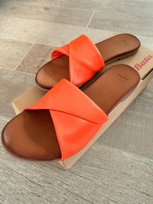Bata Pantolette Orange Gr.38 NEU!