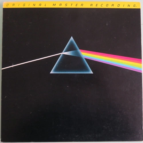 MINT Pink Floyd The Dark Side Of The Moon Mobile Fidelity Sound Lab Lp & POSTERS