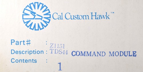 Vintage Cal Custom Hawk Command Module Z1151 TDS33 Car Computer, NOS New in Box - Picture 5 of 6