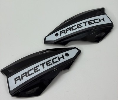 COPPIA Handlebar Trims VERTIGO Black OEM RACETECH for Universal Motorcycle
