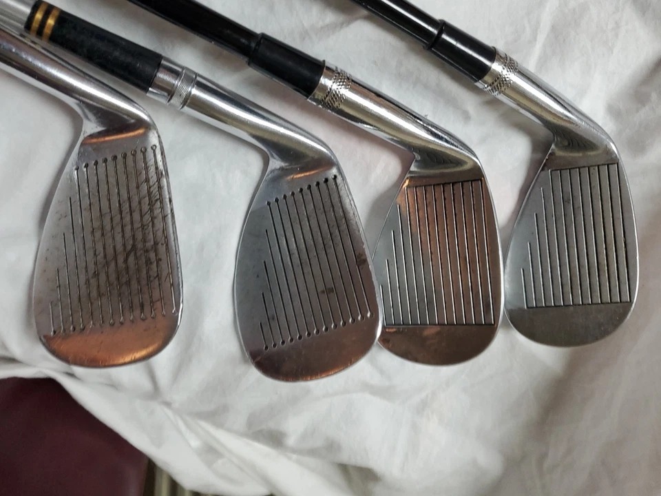 Vintage Arnold Palmer GOLDEN STANDARD Forged Iron Set 3-PW,SW Regular Graphite  - Image 4 of 4