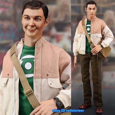 BBK Studio Sheldon The Big Bang Theory 1/6 Action Figure Collection with 2 Head