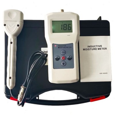 Concrete Moisture Meter Tester with Range 0-99% Resolution 0.1 Accuracy 0.5%n