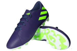 Adidas Nemeziz Messi 19.4 FxG Soccer Cleats --- Men's Sizes ---  Purple/Green | eBay