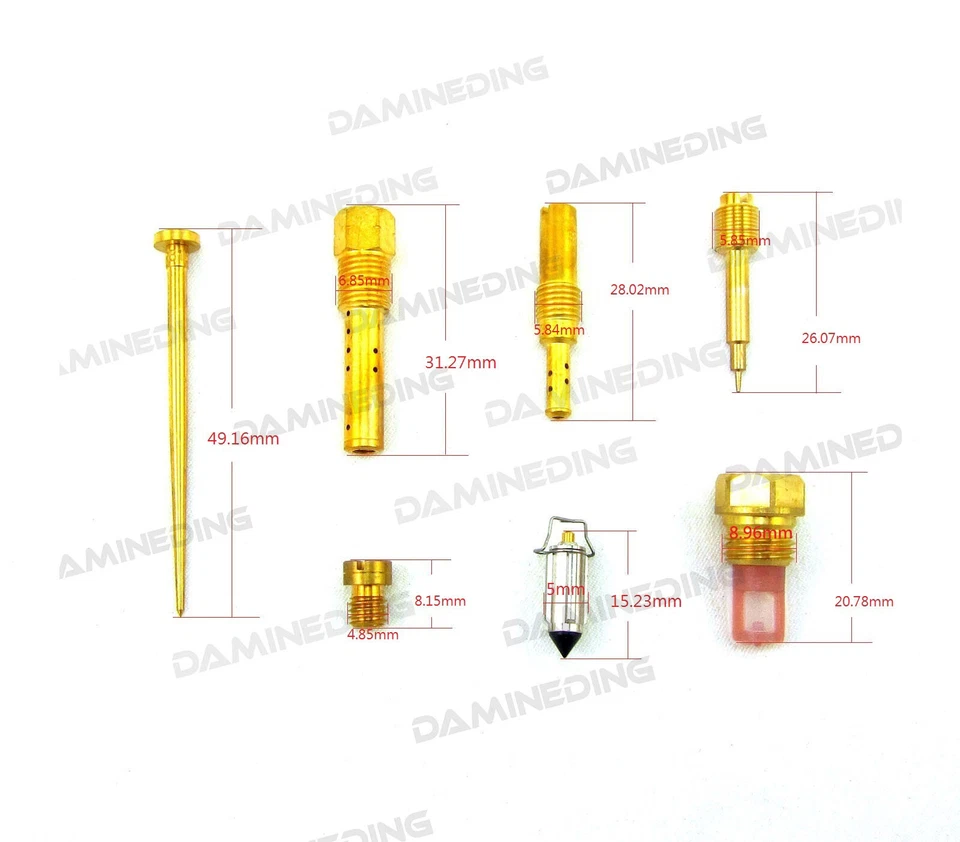 Deluxe Carburetor Rebuild Kit 84-87 GL1200 GL 1200 US - Image 2 of 4