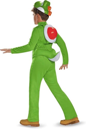 Disguise Yoshi Deluxe Costume, Official Nintendo Super Mario Costume Small 4-6 - Picture 2 of 6