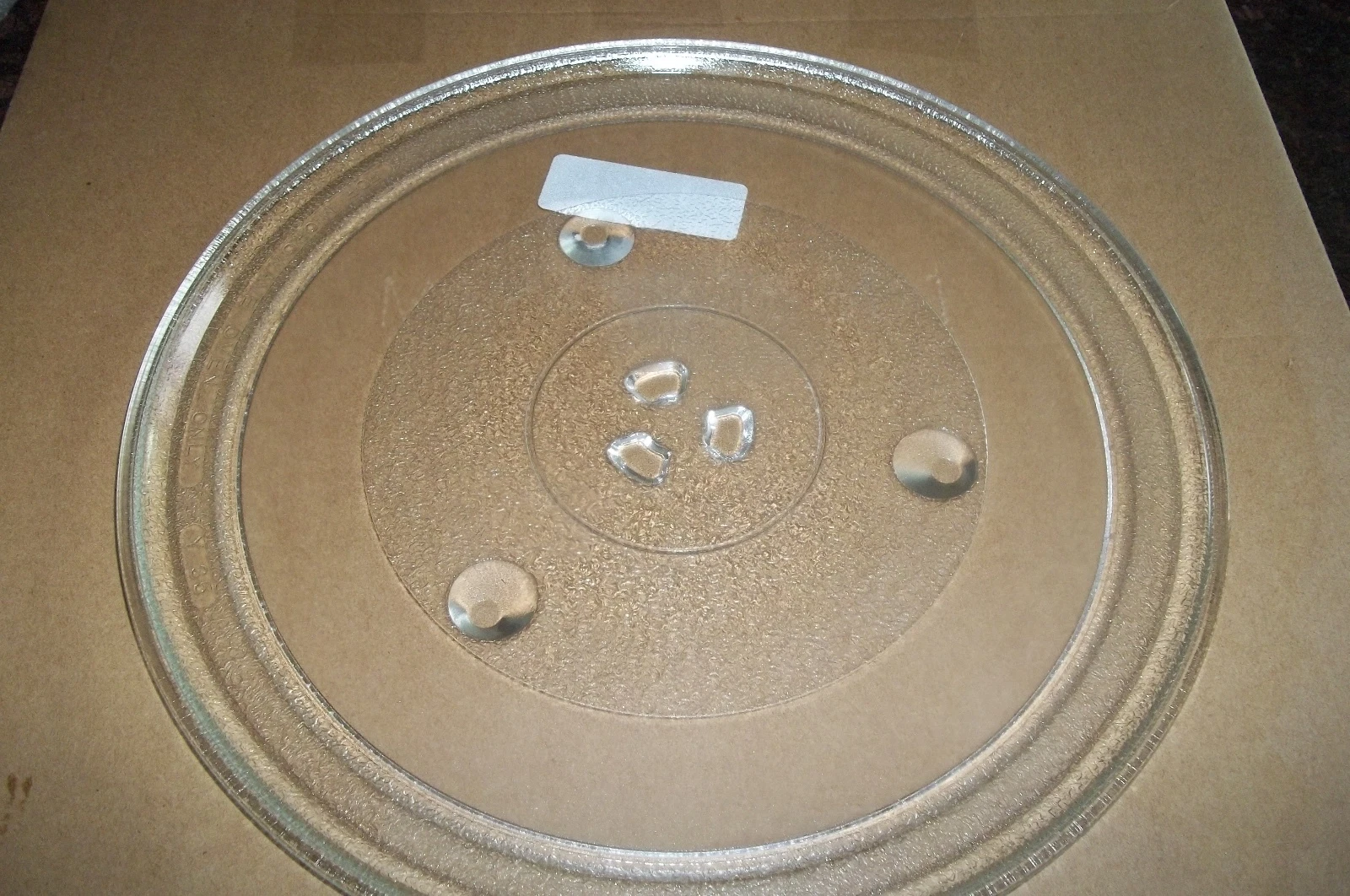 Hamilton Beach 12 3/8" Replacement Glass Microwave Plate NEW