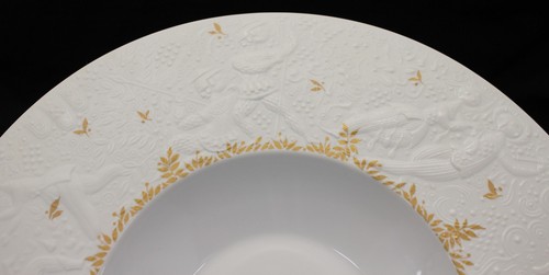💥Rosenthal MAGIC FLUTE Vegetable Bowl & Platter w/ Box STUDIO LINE B. Wiinblad - Picture 11 of 21