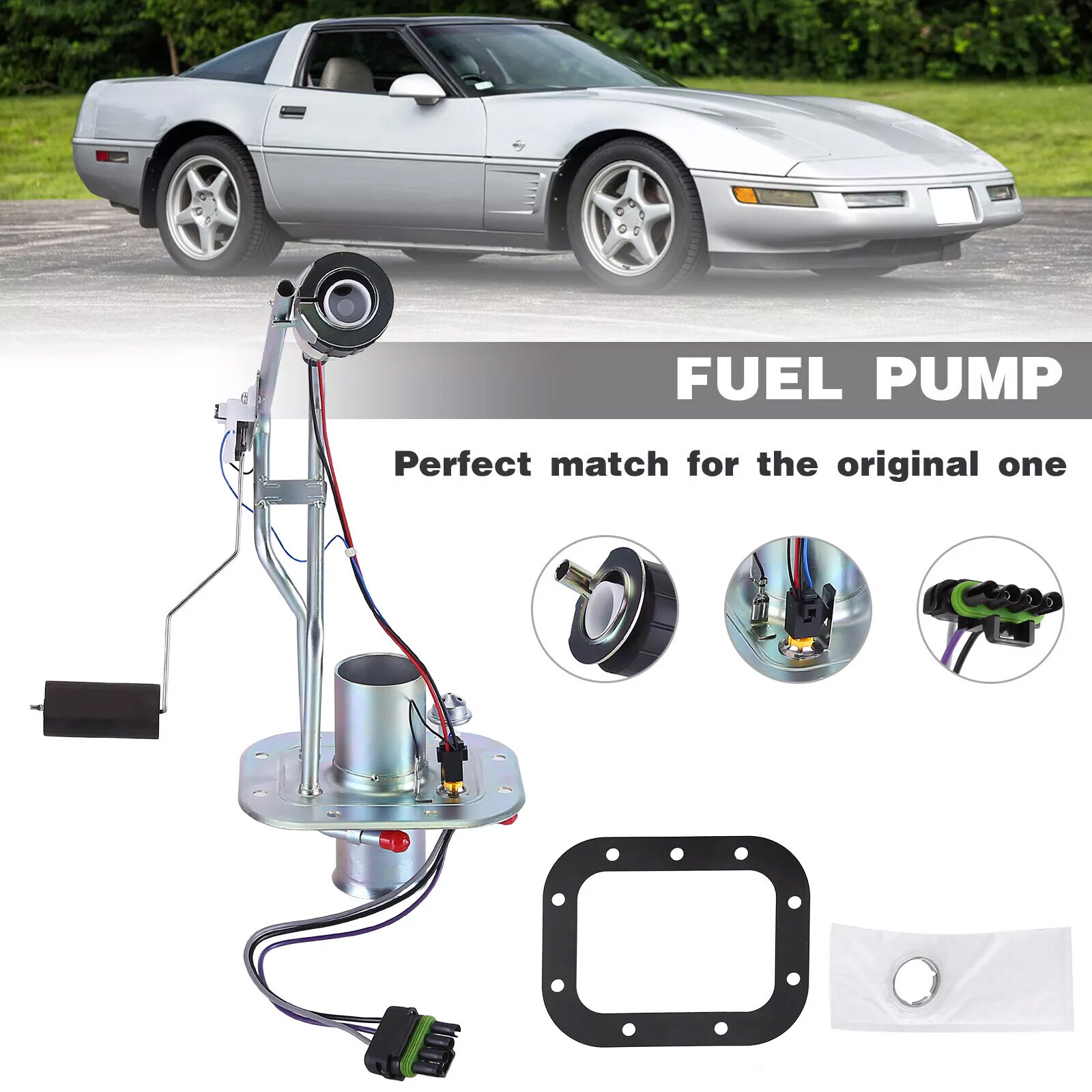 Fuel Pump Delivery Module w/ Sending Unit for Chevrolet Corvette 5.7L ...
