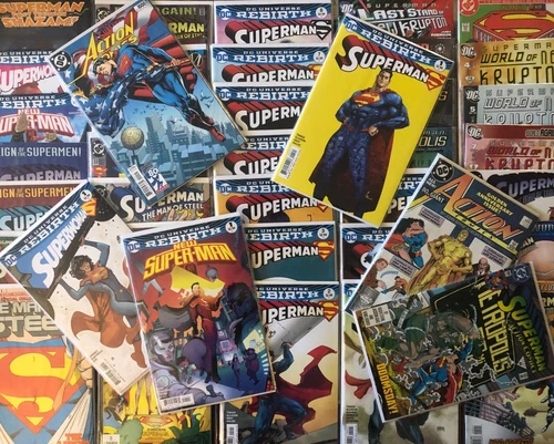 41x SUPERMAN mix LOT! VINTAGE 80s & 90s! REBIRTH 1-9! NEW SUPERMAN! SUPERWOMAN!