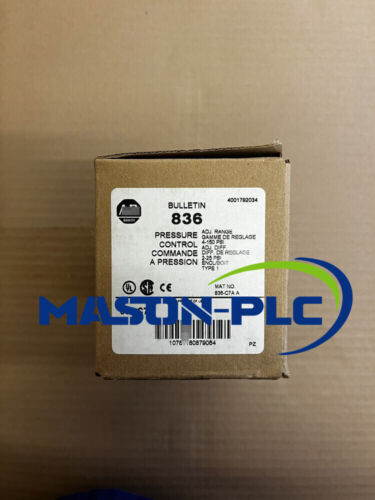 836-C7A Pressure Control Type 1 Shell Brand New with Box 836-C7A Fastshipping - Picture 2 of 3