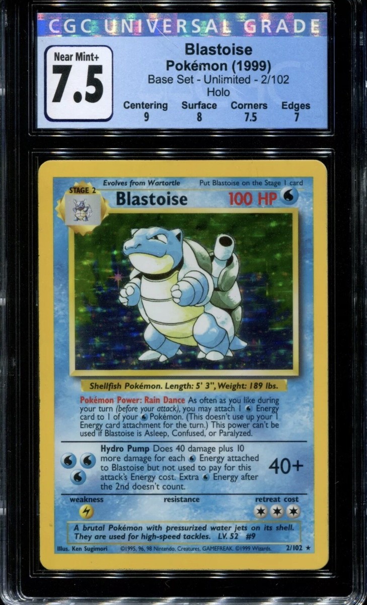Blastoise 2/102英語版 Pokémon TCG 25th Anniversary Celebrations Blastoise (2/102