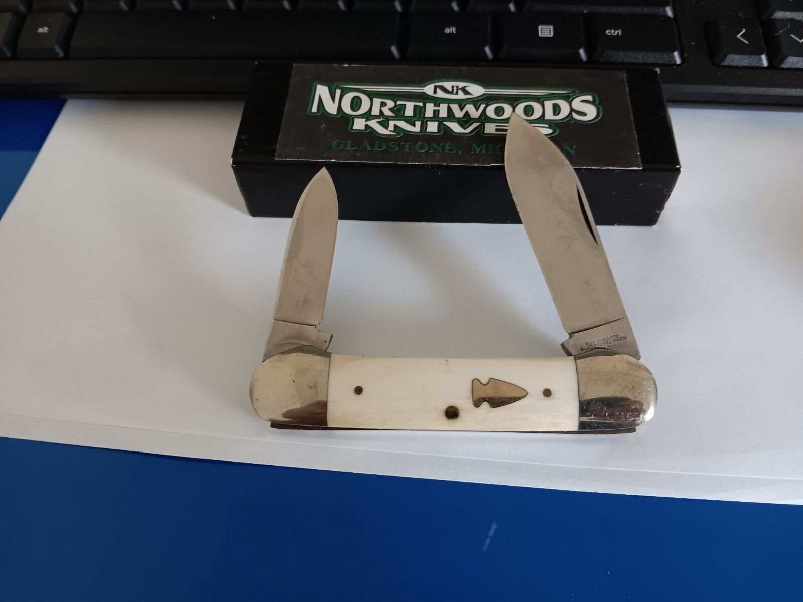 A Canoe Knife by Northwoods Knives in Gladstone, Michigan