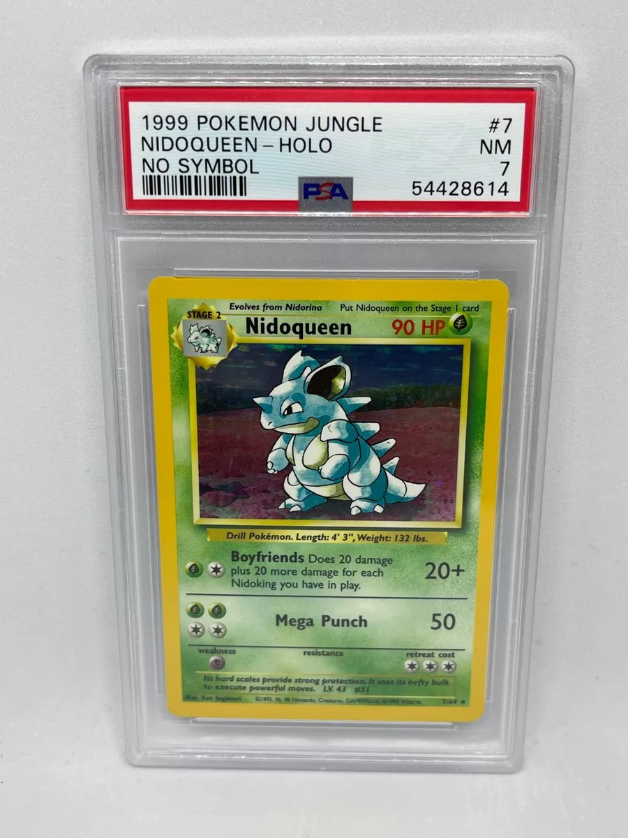 Pokemon Jungle Rare Holo Nidoqueen #7 