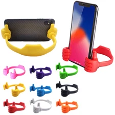 Thumbs Up Mobile Cell Phone Holder Movie Watching Lazy Bed Desktop Mount ZC