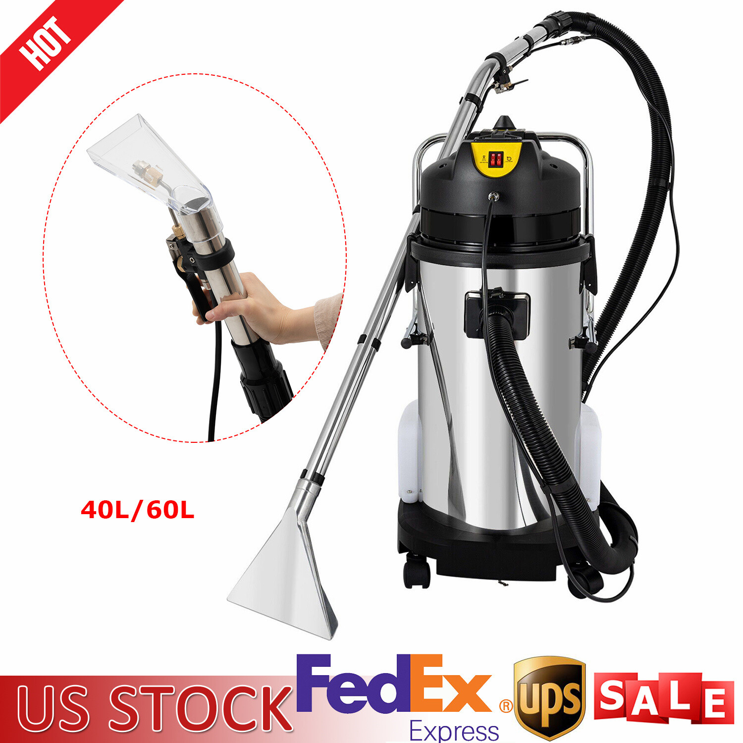 Commercial Carpet Cleaning Machine Portable Carpet Cleaner Machine Extractor New