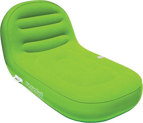 Chaise salón Airhead Sun Comfort de gamuza fresca, flotador de piscina - Imagen 3 de 7