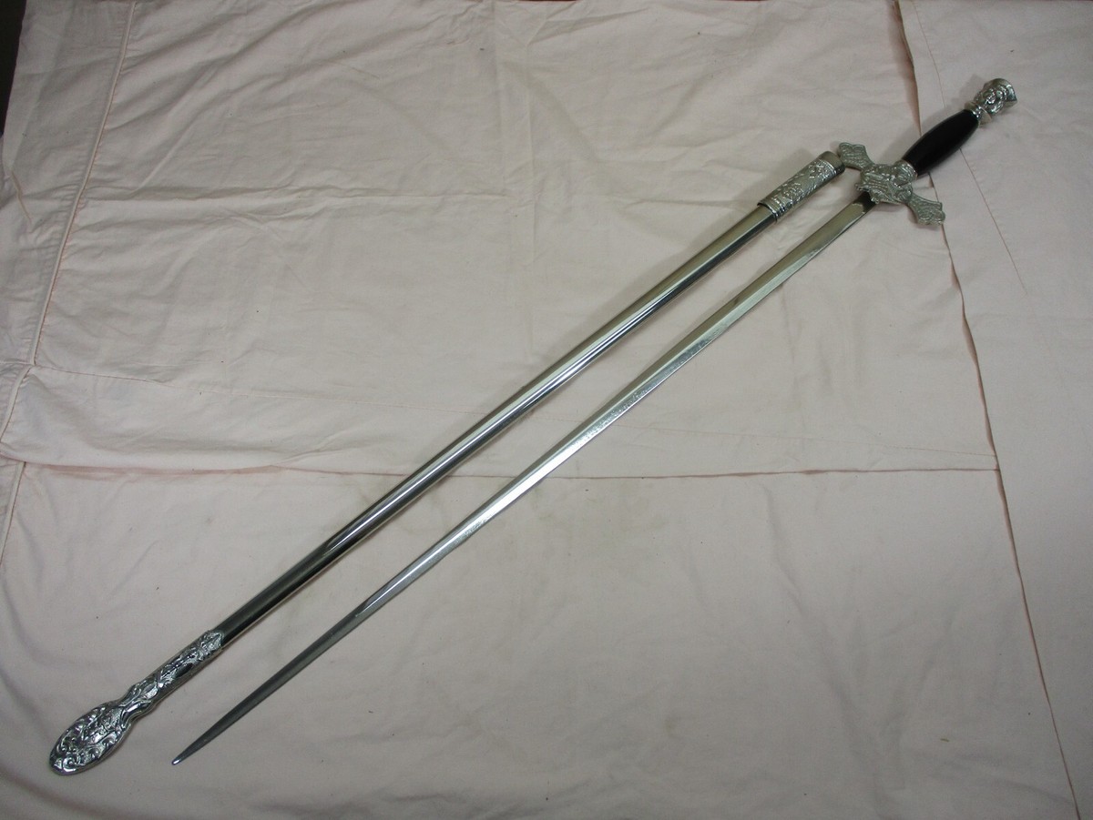 Vintage Ornate Knights of Columbus Masonic Decorated Ceremonial